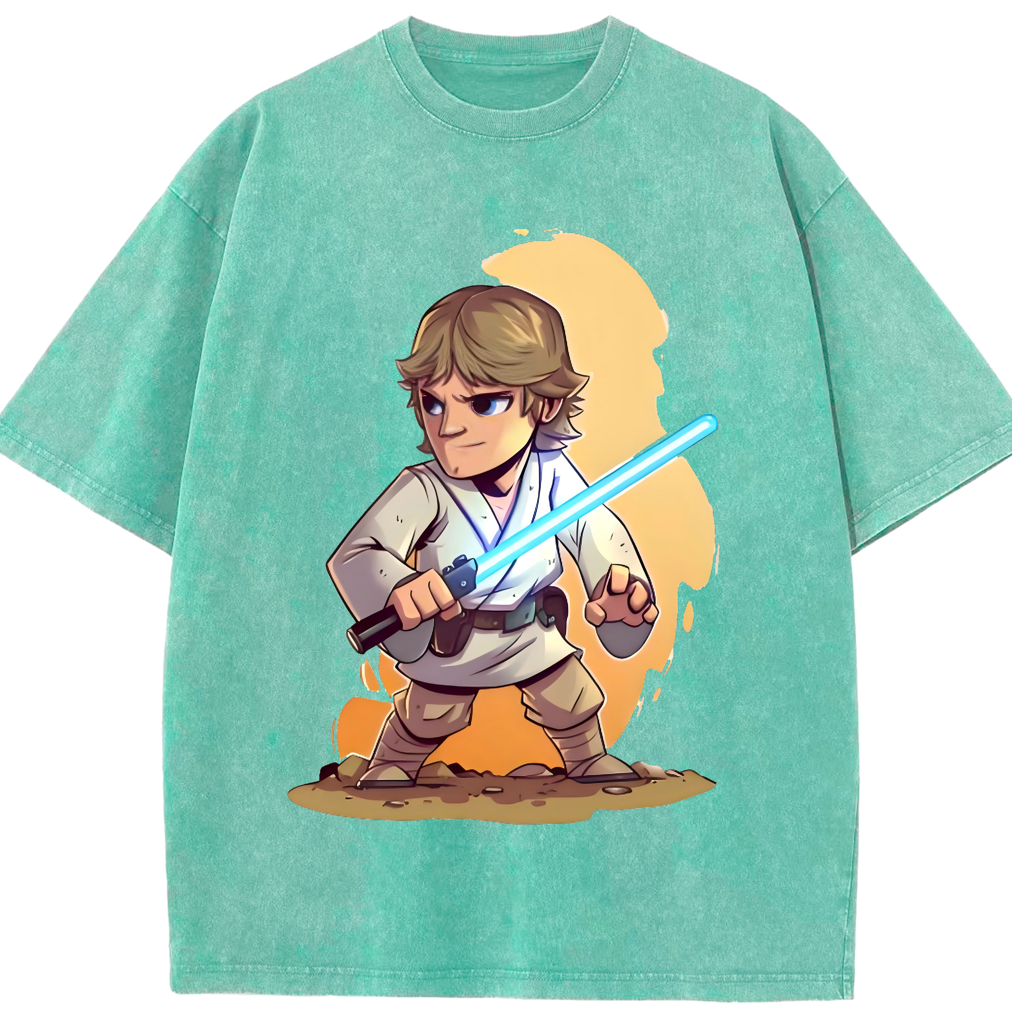 （画像用） スター・ウォーズ Star Wars 綿100% ヴィンテージ風 半袖Tシャツ（フロントプリント）